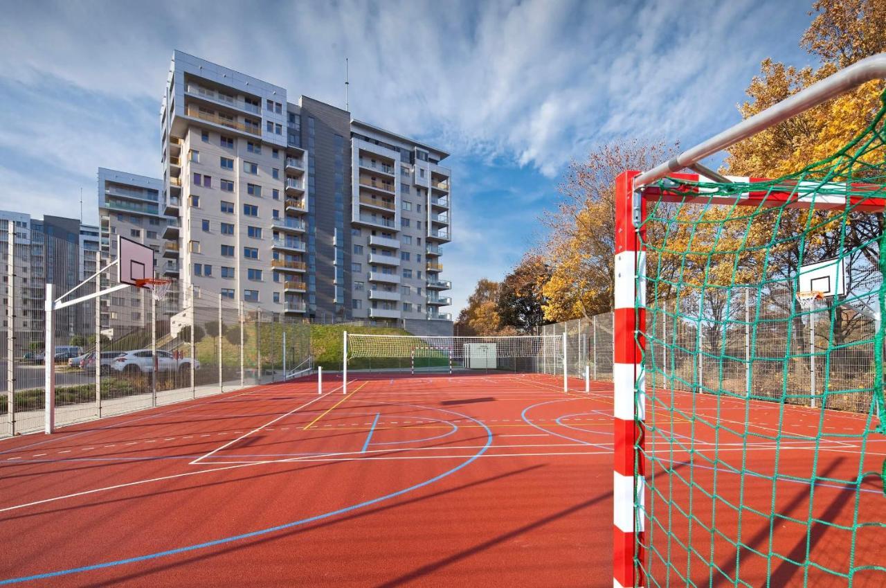City Park Apartments Гданьск Экстерьер фото